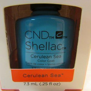 CND Shellac Brand Color Coat “Cerulean Sea” .25 oz